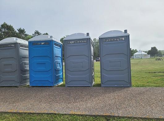 our event restrooms use environmentally friendly products and practices to minimize our impact on the environment